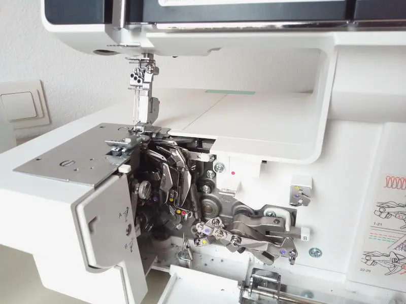 taller de costura overlock - Qué telas cose la overlock