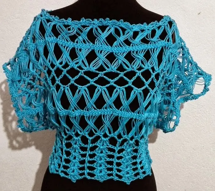 blusas modernas tejidas con horquilla - Qué tipo de crochet hay