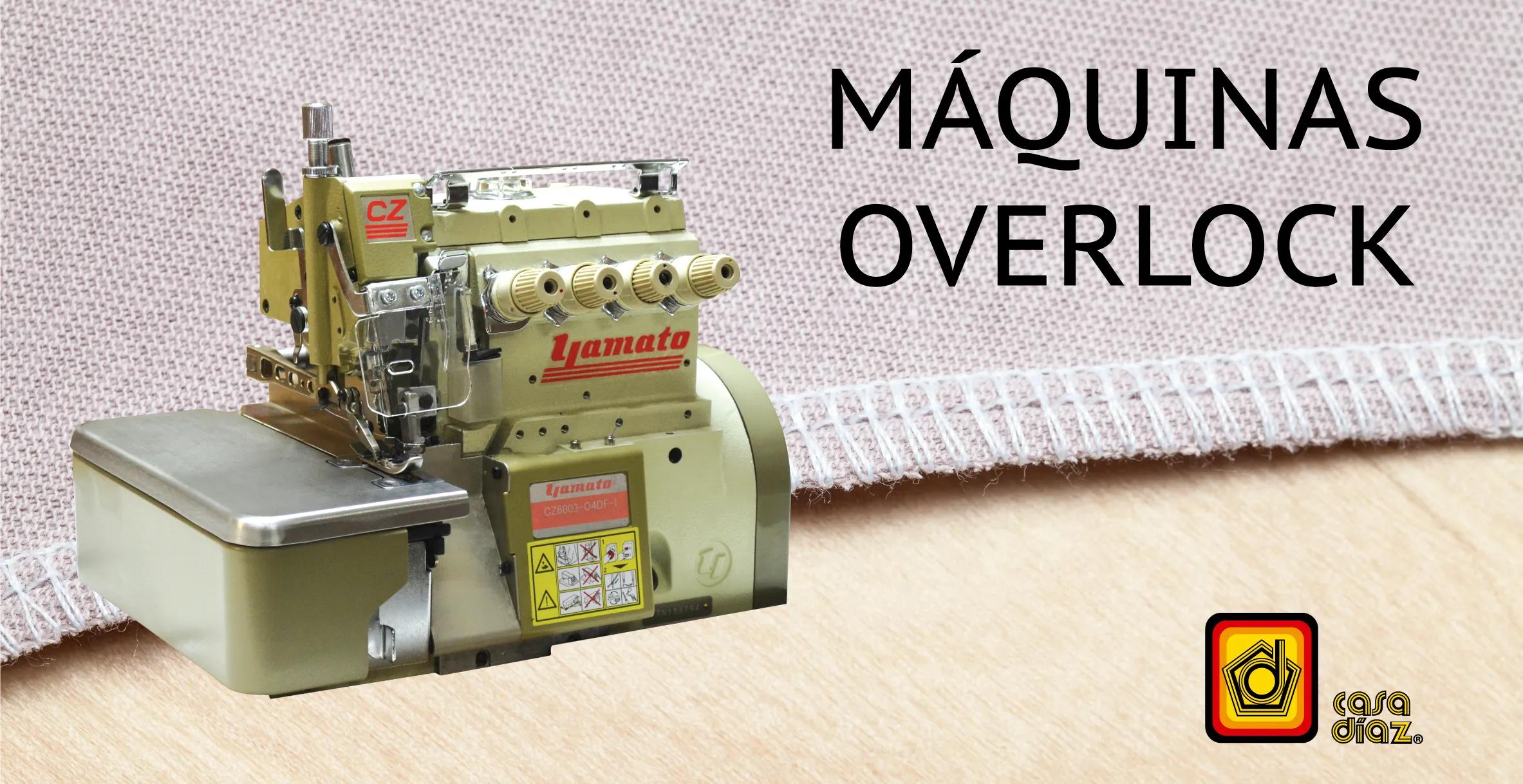 costura maquina overlock - Qué tipos de overlock hay