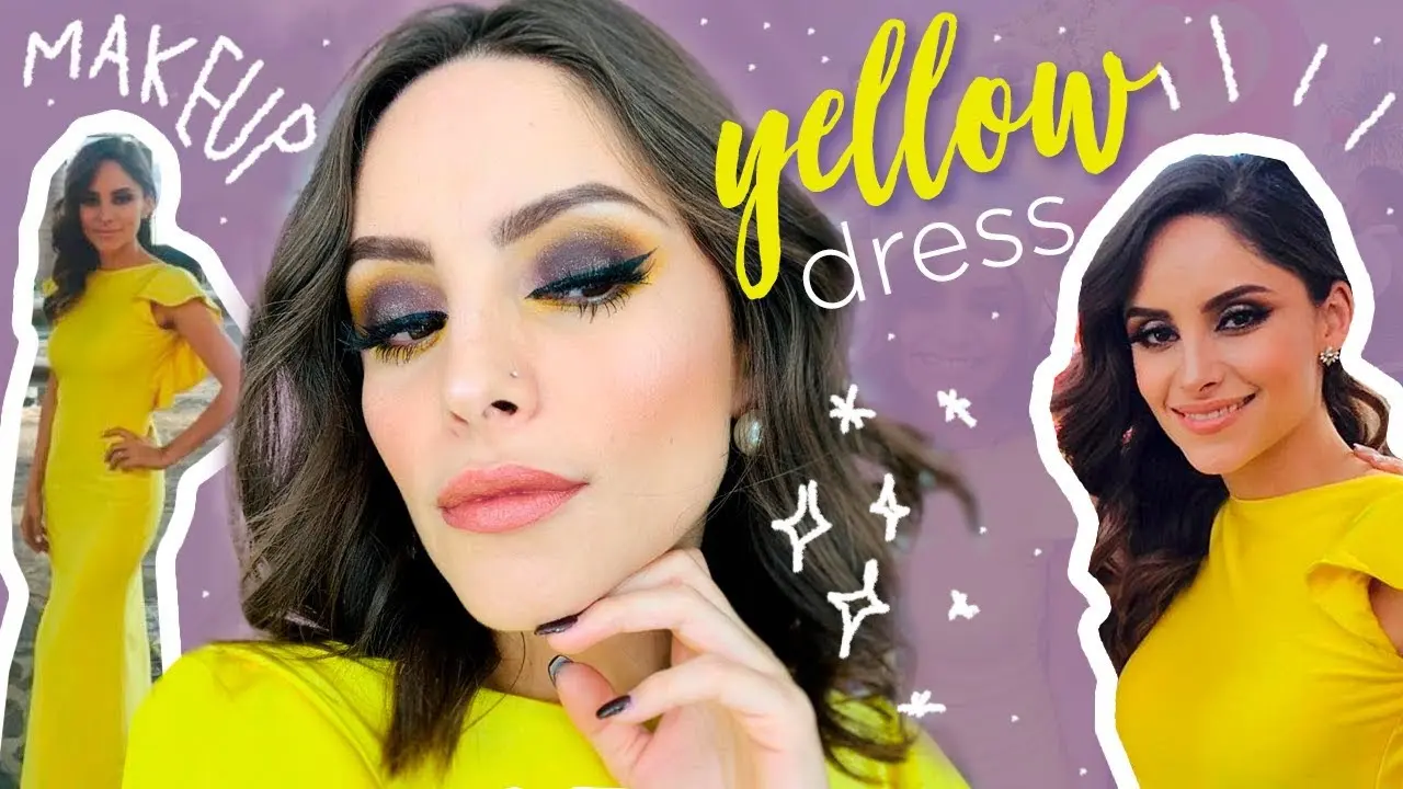 maquillaje de dia vestido amarillo - Qué tonos lleva un maquillaje de día