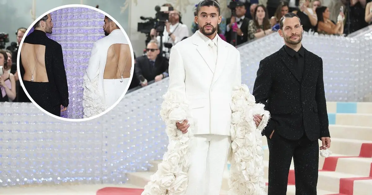 vestimenta de bad bunny - Quién diseñó el traje de Bad Bunny en la Met Gala