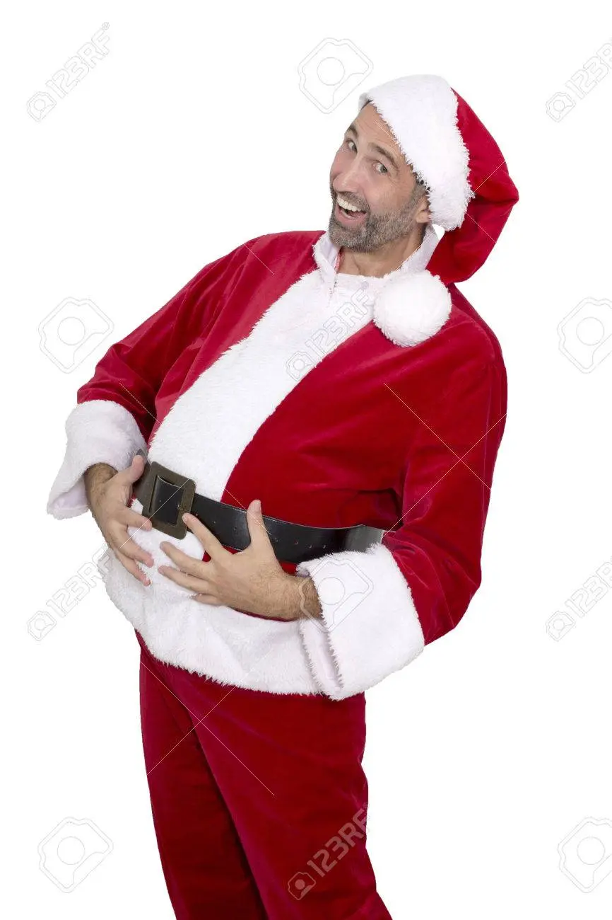 hombre vestido de papa noel - Quién es el hombre vestido de rojo que trae regalos por Navidad