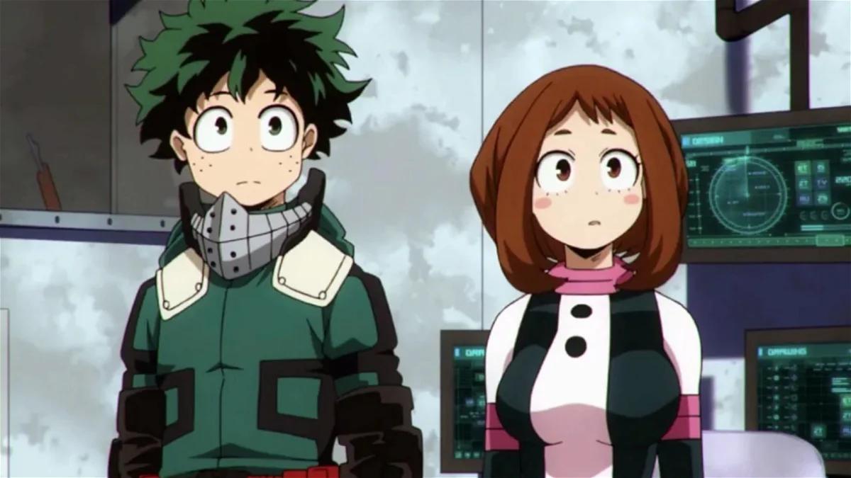 deku sin camisa - Quién es su novia de Deku
